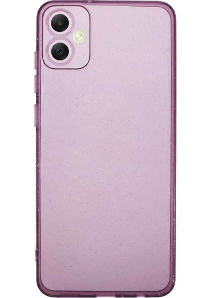Samsung Galaxy A05 4g Kılıf Bling Sparkly Tpu Telefon Kılıfı-Şeffaf Mor (Yurt Dışından)