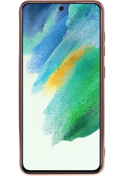 Samsung Galaxy S21 Fe 5g Tpu Kılıf Kalp Desenli Galvanik Telefon Kılıfı, Askı-Kırmızı (Yurt Dışından) fiyatları