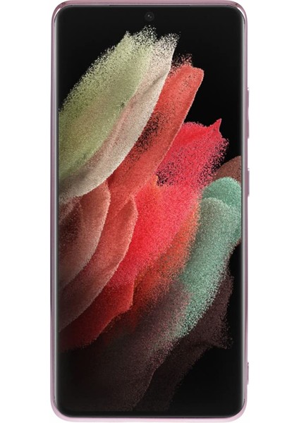 Samsung Galaxy S21 Ultra 5g Kılıf Peluş Aşk-Kalp Askı-Pembe ile Galvanik Tpu Telefon Kılıfı Için (Yurt Dışından) fiyatları