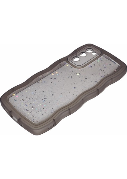 Samsung Galaxy S20 FE/S20 Fe 5g Kılıf Glitter Yıldız Tpu Kapak-Şeffaf Siyah (Yurt Dışından) fırsatları