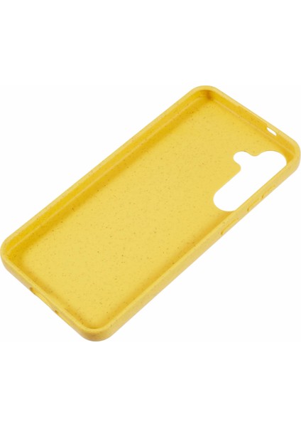 Samsung Galaxy S24+DARBEYE Dayanıklı Kılıf Biyobozunur Buğday Samanı+Tpu Hibrit Telefon Kabuğu-Sarı (Yurt Dışından) fırsatları