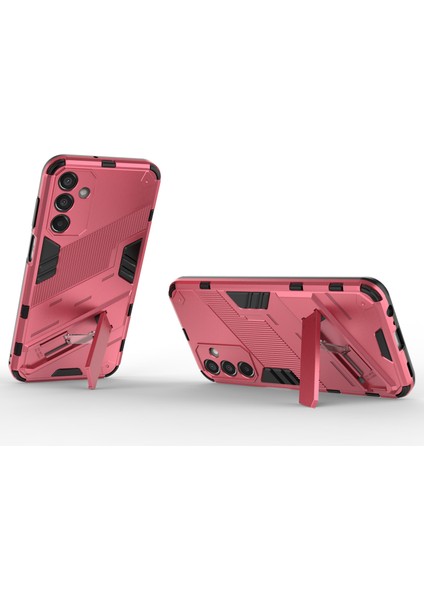 Samsung Galaxy M15 5g Kılıf Pc+Tpu Katlanır Kickstand-Rose ile Düşmeye Dayanıklı Telefon Kapağı (Yurt Dışından)