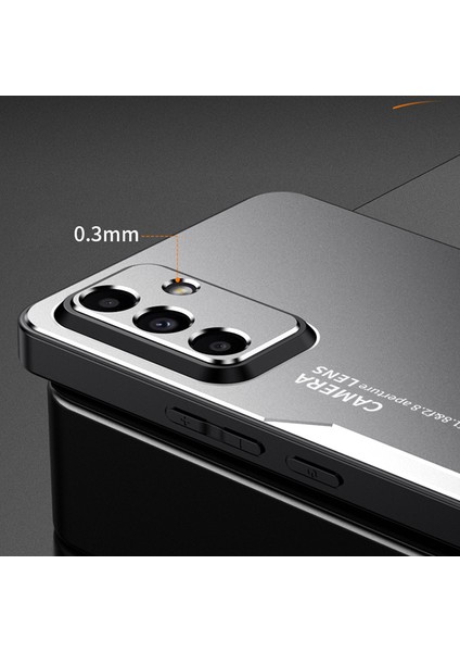 Samsung Galaxy A54 5g Kılıf Alüminyum Alaşım + Tpu + Pc Anti-Damla Hibrit Telefon Kapağı-Gümüş (Yurt Dışından) indirimleri