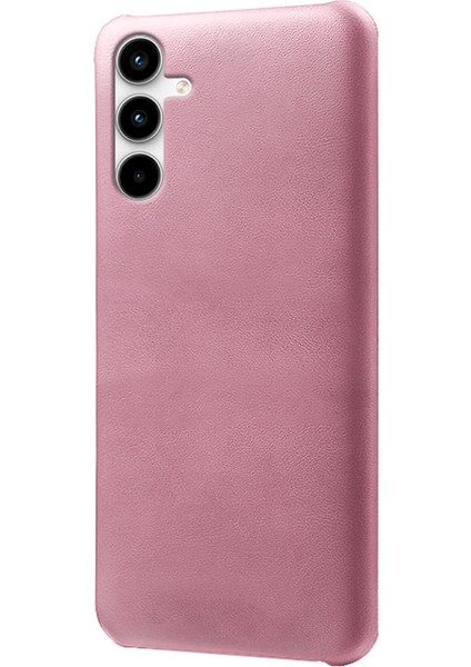 Samsung Galaxy A15 5g Kılıf Dana Dokulu Pu Deri + Pc Sert Telefon Kapağı-Gül Altın (Yurt Dışından)