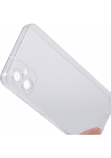 Samsung Galaxy A05 4g Kılıf Bling Sparkly Tpu Telefon Kapağı-Şeffaf (Yurt Dışından)