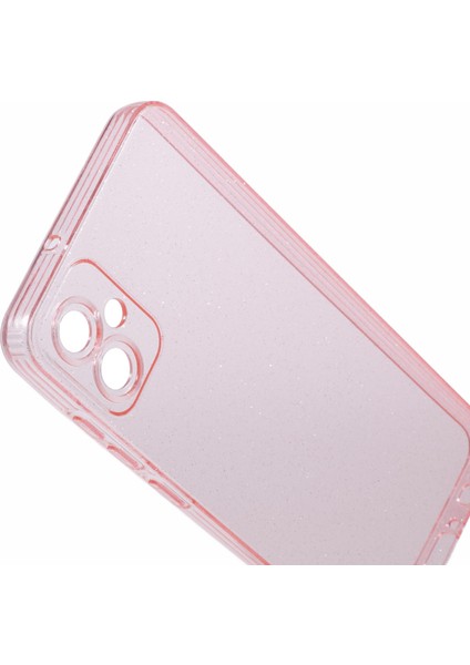 Samsung Galaxy A05 4g Kılıf Bling Sparkly Tpu Telefon Kapağı-Şeffaf Pembe (Yurt Dışından)