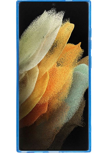 Samsung Galaxy S21 Ultra 5g Darbeye Dayanıklı Kılıf Parıltılı Yüzey Tpu Ince Telefon Kapağı-Şeffaf Mavi (Yurt Dışından) indirimleri
