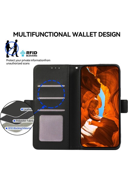 Samsung Galaxy S21 5G/S21 4g Kılıf Rfıd Engelleme Kart Tutucu Cep Telefonu Kapağı-Siyah (Yurt Dışından) fiyatları