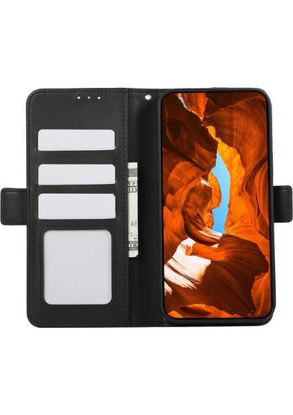 Samsung Galaxy S21 5G/S21 4g Kılıf Rfıd Engelleme Kart Tutucu Cep Telefonu Kapağı-Siyah (Yurt Dışından) modelleri