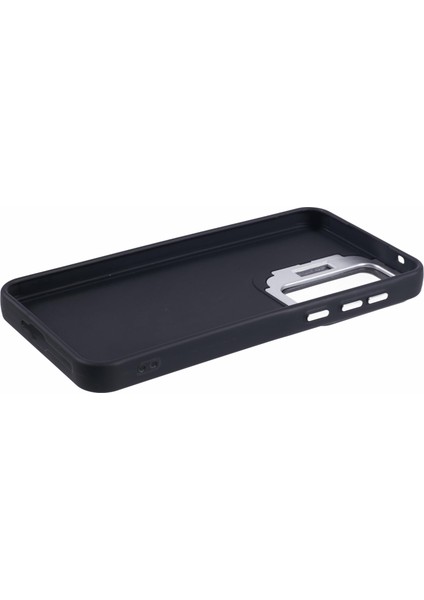 Samsung Galaxy A15 4g/5g Kılıf Darbeye Dayanıklı Silikon Telefon Kılıfı ve Kickstand-Siyah (Yurt Dışından)