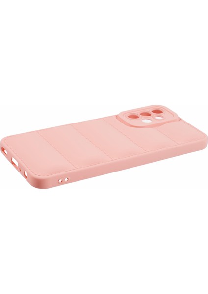 Samsung Galaxy A32 5g Kılıf Aşağı Ceket Tpu Ince Telefon Kapağı-Pembe (Yurt Dışından)