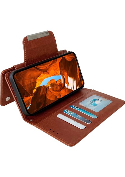 Samsung Galaxy S22+5G Kılıf Ayrılabilir 2'si 1 Arada Deri Damla Korumalı Stand Telefon Kapağı-Kahverengi (Yurt Dışından) indirimleri