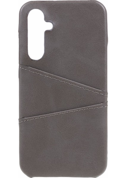 Samsung Galaxy A55 5g Kılıf Darbeye Dayanıklı 2 Kart Yuvası Pu+Pc Telefon Kapağı-Gri (Yurt Dışından) fiyatları