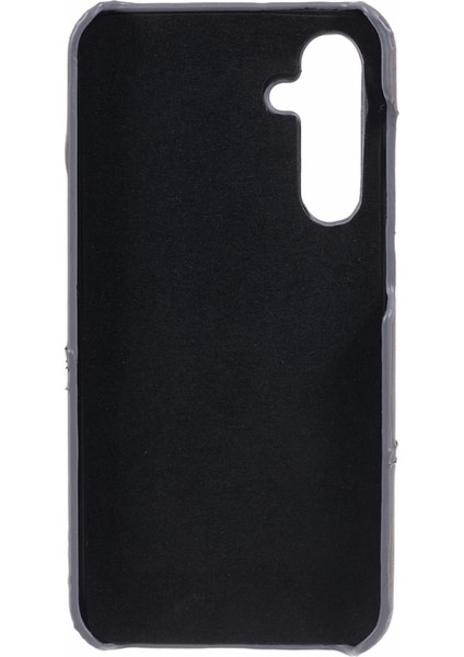 Samsung Galaxy A55 5g Kılıf Darbeye Dayanıklı 2 Kart Yuvası Pu+Pc Telefon Kapağı-Gri (Yurt Dışından) modelleri