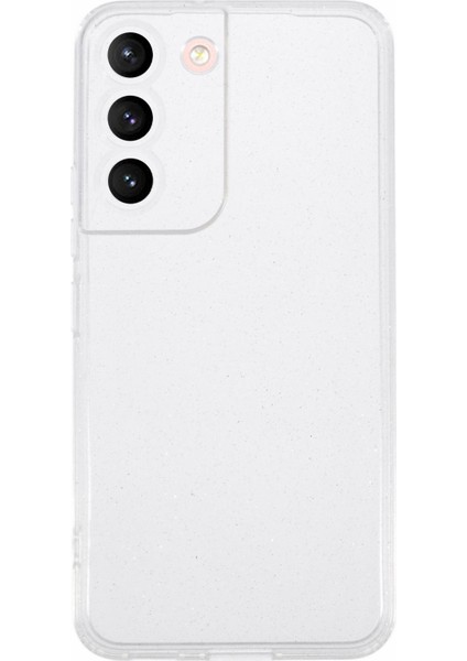 Samsung Galaxy S22+5G Kılıf Glitter Sparkly Bling Tasarım Tpu Telefon Kapağı-Şeffaf (Yurt Dışından)
