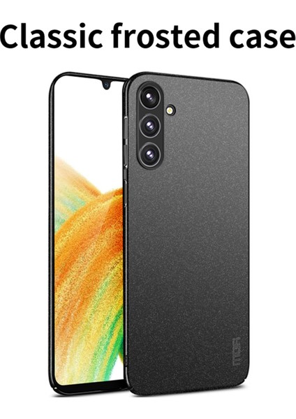 Samsung Galaxy A55 5g Kılıf Çizilmeye Dayanıklı Pc Telefon Arka Kapak-Kırmızı (Yurt Dışından)