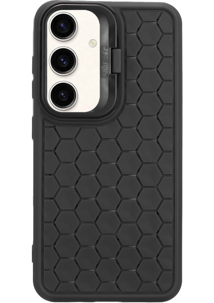 Samsung Galaxy A35 5g Kılıf Entegre Kickstand Tpu Telefon Kapaklı-Siyah (Yurt Dışından)
