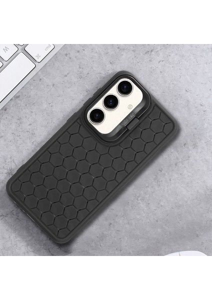 Samsung Galaxy A35 5g Kılıf Entegre Kickstand Tpu Telefon Kapaklı-Siyah (Yurt Dışından)