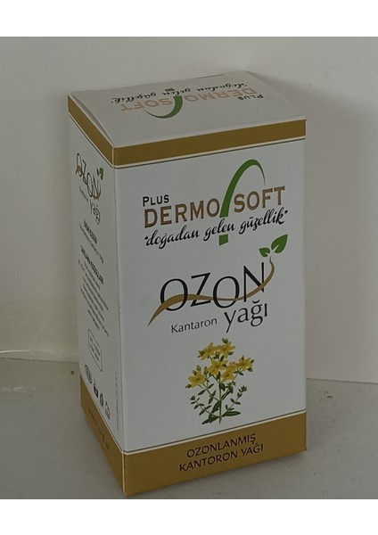 Dermosoft Ozonlanmış Kantaron Yağı 50ML.