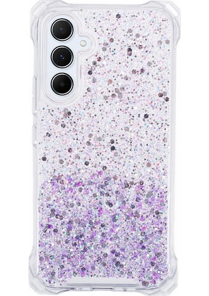 Samsung Galaxy A13 5g Tpu+Akrilik Çift Renkli Cep Telefonu Kılıfı-Pembe+Mor Arka Kılıf (Yurt Dışından)