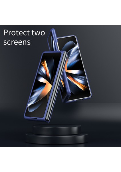 Samsung Galaxy Z Fold6 5g Mat Kılıf Ten Dokunuşlu Sert Pc Telefon Kapağı-Lavanta Moru (Yurt Dışından)