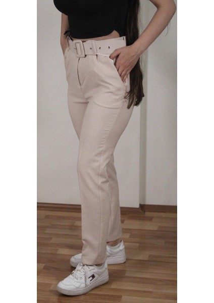 Kemerli Rachell Pantolon modelleri