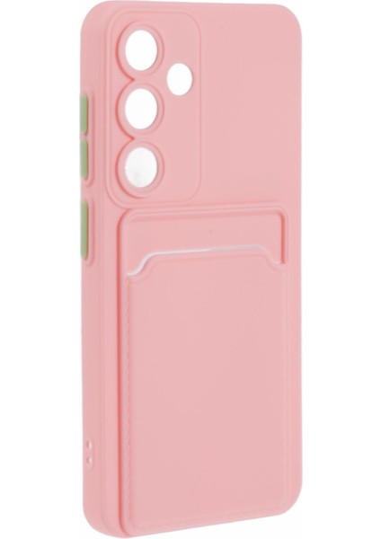 Samsung Galaxy A35 5g Tpu Kılıf Kart Yuvası Koruyucu Telefon Kapağı-Pembe (Yurt Dışından) modelleri
