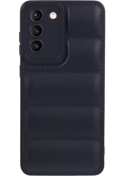 Samsung Galaxy S21+5G Telefon Koruyucu Kılıf Aşağı Ceket Tpu Kabuk-Siyah (Yurt Dışından)