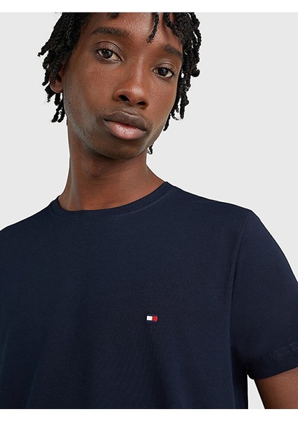 Tommy Jeans Erkek Bisiklet Yaka T-Shirt