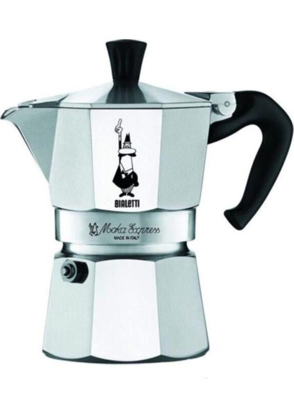 Tekno Trust Alüminyum Moka Express 3 Cup ( Moka Express 3 Cup Classic Aluminum Moka Pot) 100-199 ml