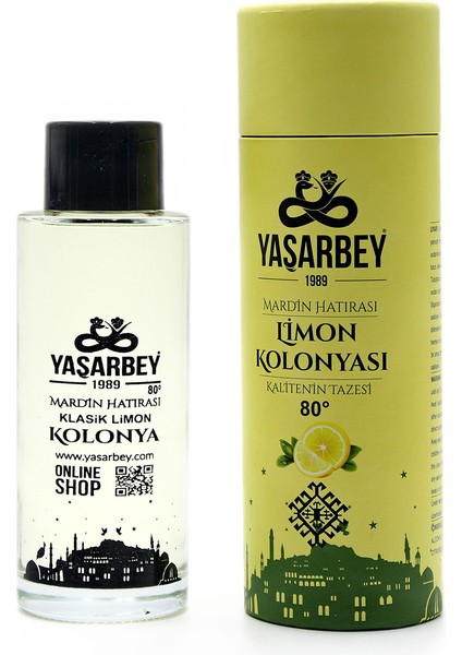 LİMON KOLONYASI 500 ML (HEDİYELİK KUTU)