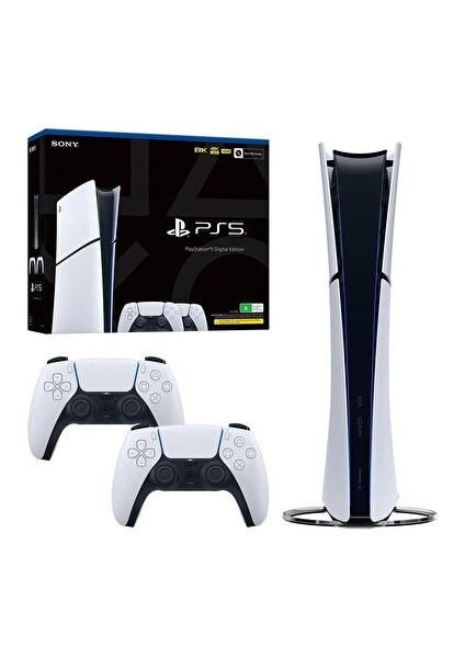 Son Playstations 5 Slim Digital Editions + 1 Dualsense Oyuncu Kolu - Ps 5 (Sony Garantili)