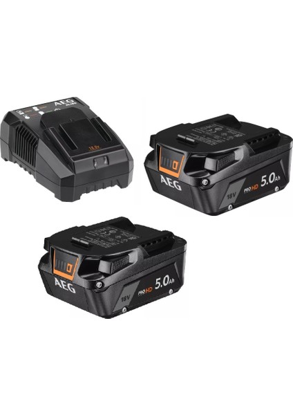 Set LL1850SHD 2x5 Ah Yedek Akü + AL18G Şarj Cihazı