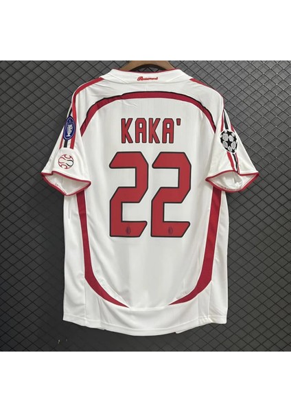 Cheecky Chic Milan Kaka Leite 2007 Şampiyonlar Ligi Final Forması Beyaz