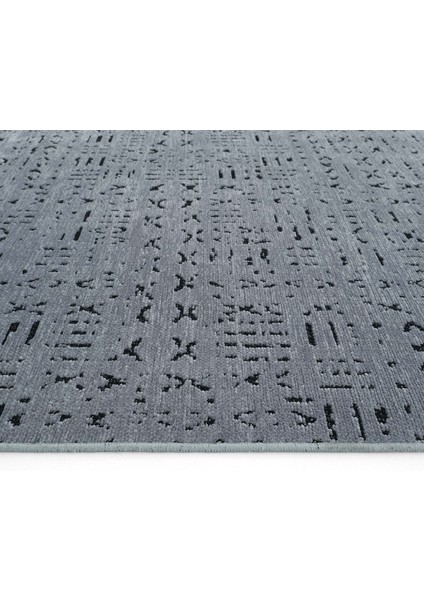 Berry 8210 Gri Halı Oturma Odası Halısı Kaymaz Taban Halı Kesme Halı Yolluk Ince Halı Kilim