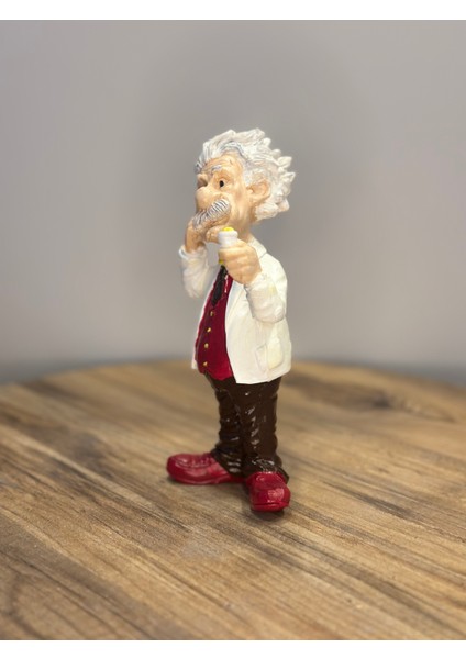 Beyaz Önlüklü Einstein Biblo