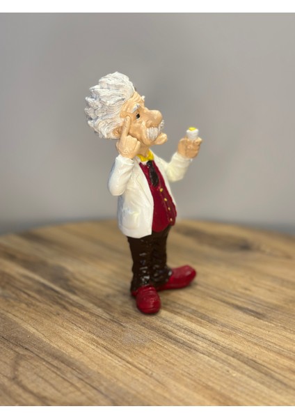 Beyaz Önlüklü Einstein Biblo