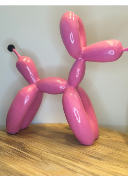 İki Cadı Tasarım Iki Cadı Tasarım, Pembe Balon Köpek 27CM x 30CM