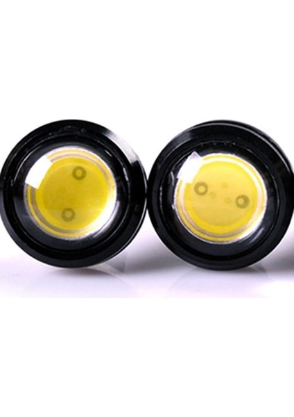 Kartal Göz LED Ayna Altı LED Eagle Eye Civatalı Beyaz 18MM -2ADET