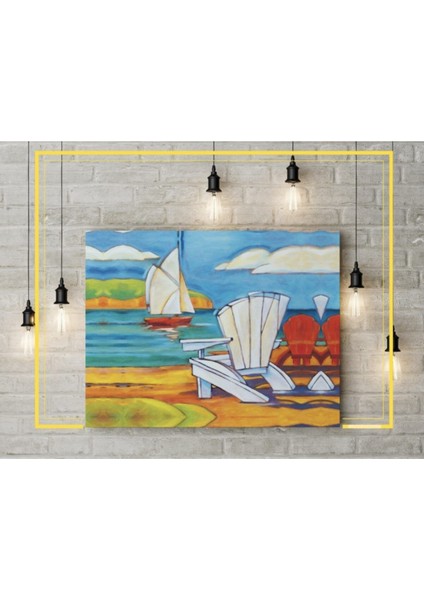 Kanvas Tablo - Manzara Boyama Tablo