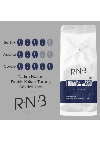 Tough Espresso Blend 250 gr fiyatları