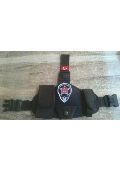 Özel Güvenlik Tesisat Bacak Kılıfı ve Özel Güvenlik Rozetli Cüzdanı Satınal-Sivile Satılmaz.