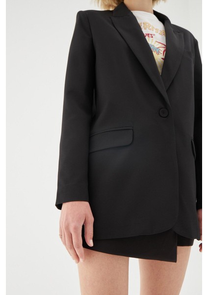 Blazer Ceket Siyah modelleri