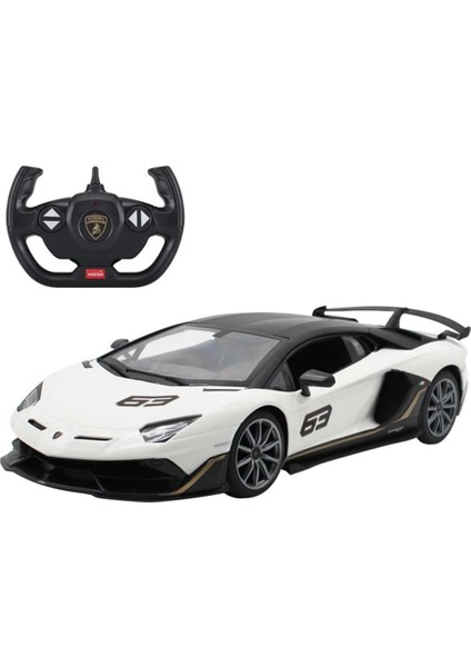 1:14 Uzaktan Kumandalı Lamborghini Aventador Svj Işıklı Araba