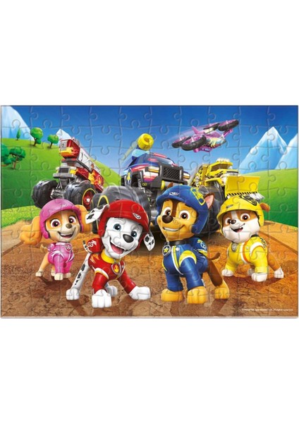 Paw Patrol 100 Parça Puzzle