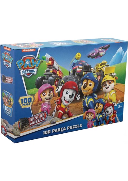 Paw Patrol 100 Parça Puzzle