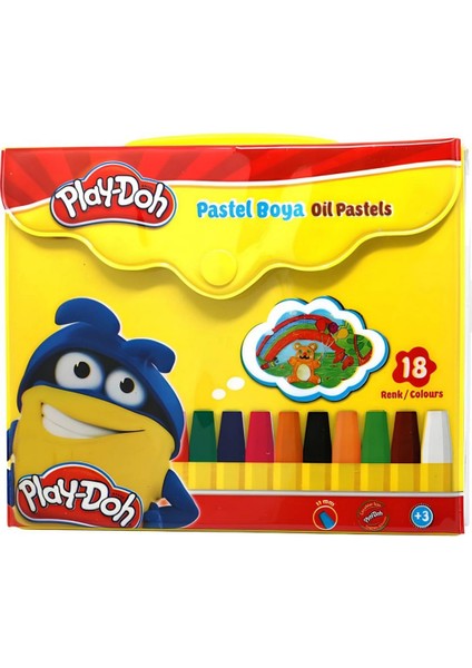 Çantalı 18'li Pastel Boya