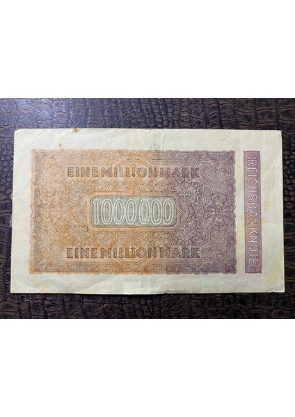 Alman Imparatorluğu 1 Milyon Mark 1923 Deutsches Reich Eine Million Mark