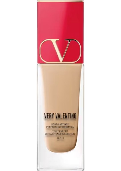 Valentıno Very Valentino Light Rosa 5 - Çok Hafif Fondöten, 24 Saat Kalıcı, Spf 25