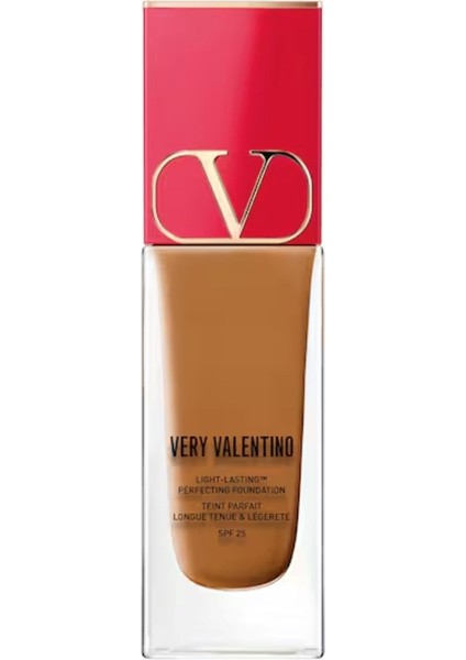 Valentıno Very Valentino Deep Neutral - Çok Hafif Fondöten, 24 Saat Kalıcı, Spf 25
